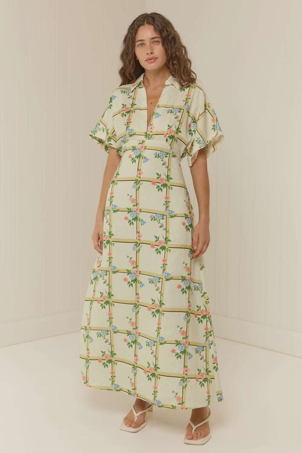 Jasmine Dress- Sun Dried Tile