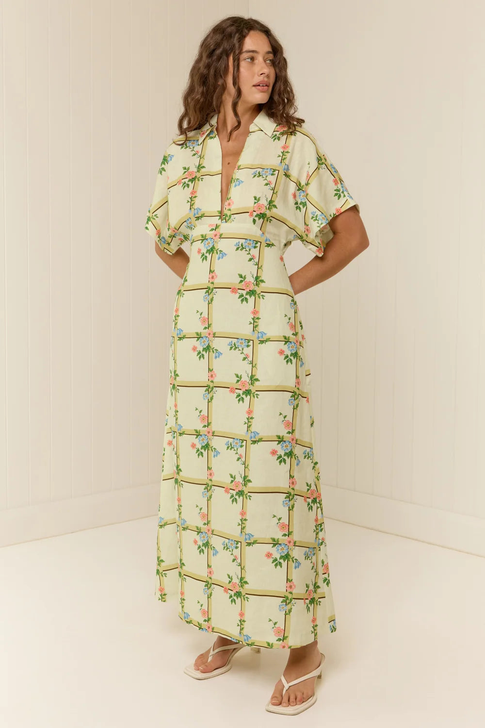 Jasmine Dress- Sun Dried Tile