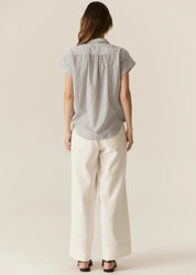 Vera Cap Sleeve Shirt
