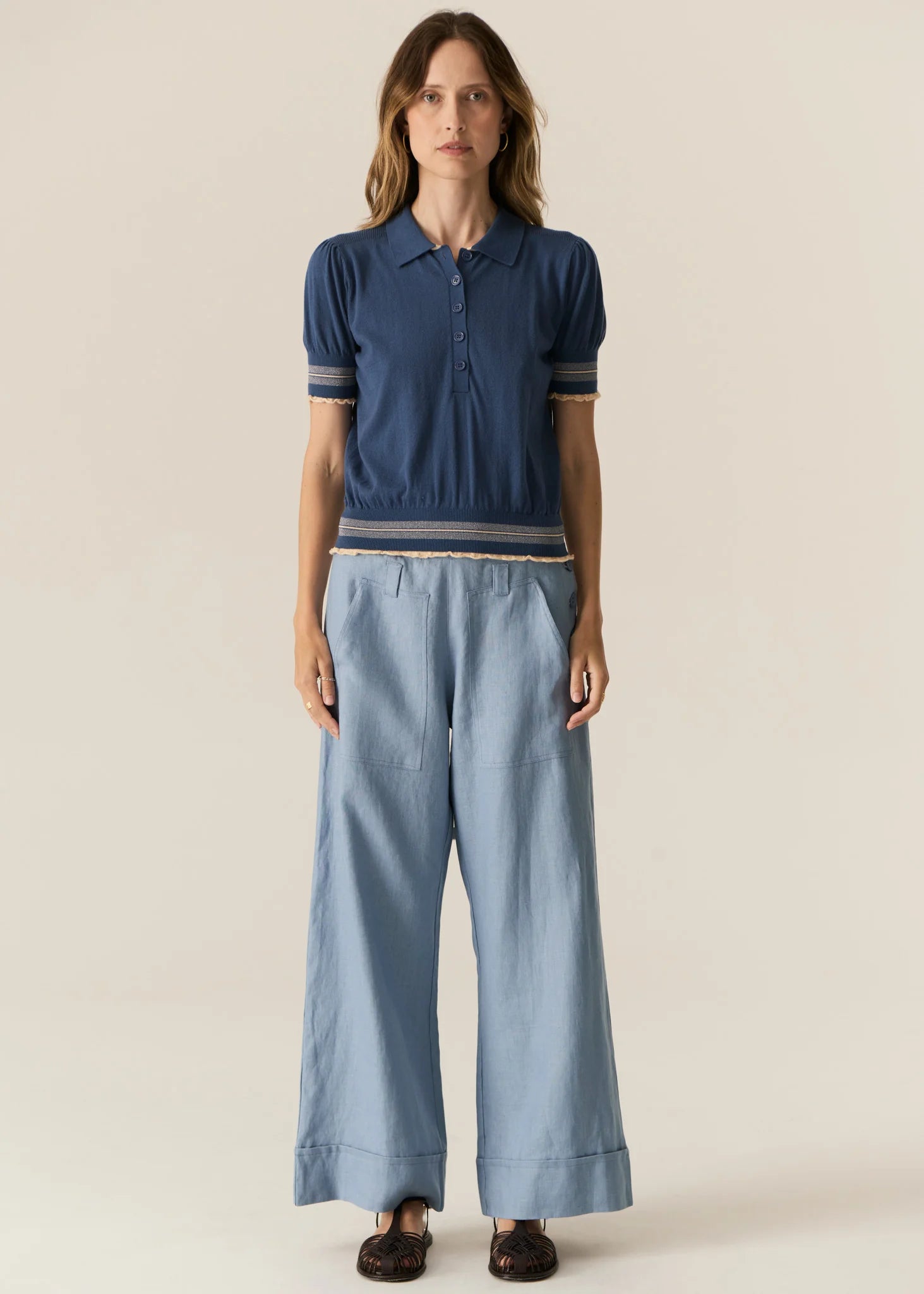 Lask Knit Polo