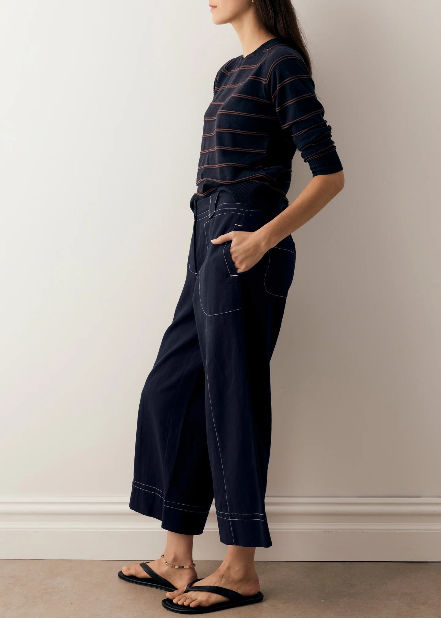 Oskar Pant - Dark Blue