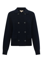 Taylor Double Knit Jacket- Ink - Presence Hamilton
