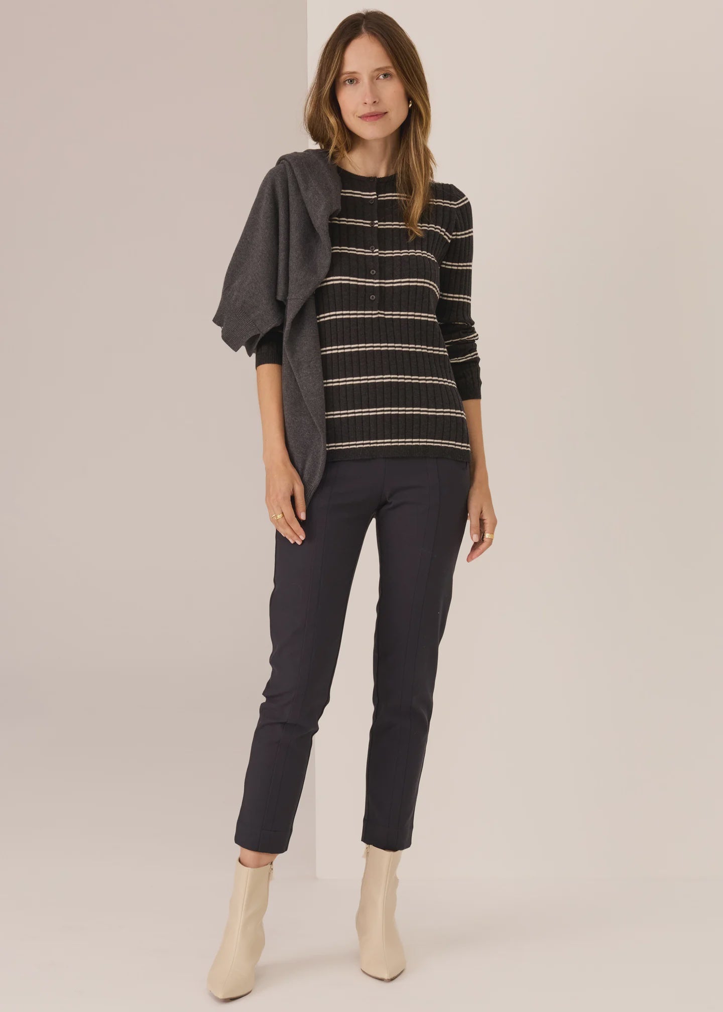 Delta Cigarette Pant- Slate - Presence Hamilton