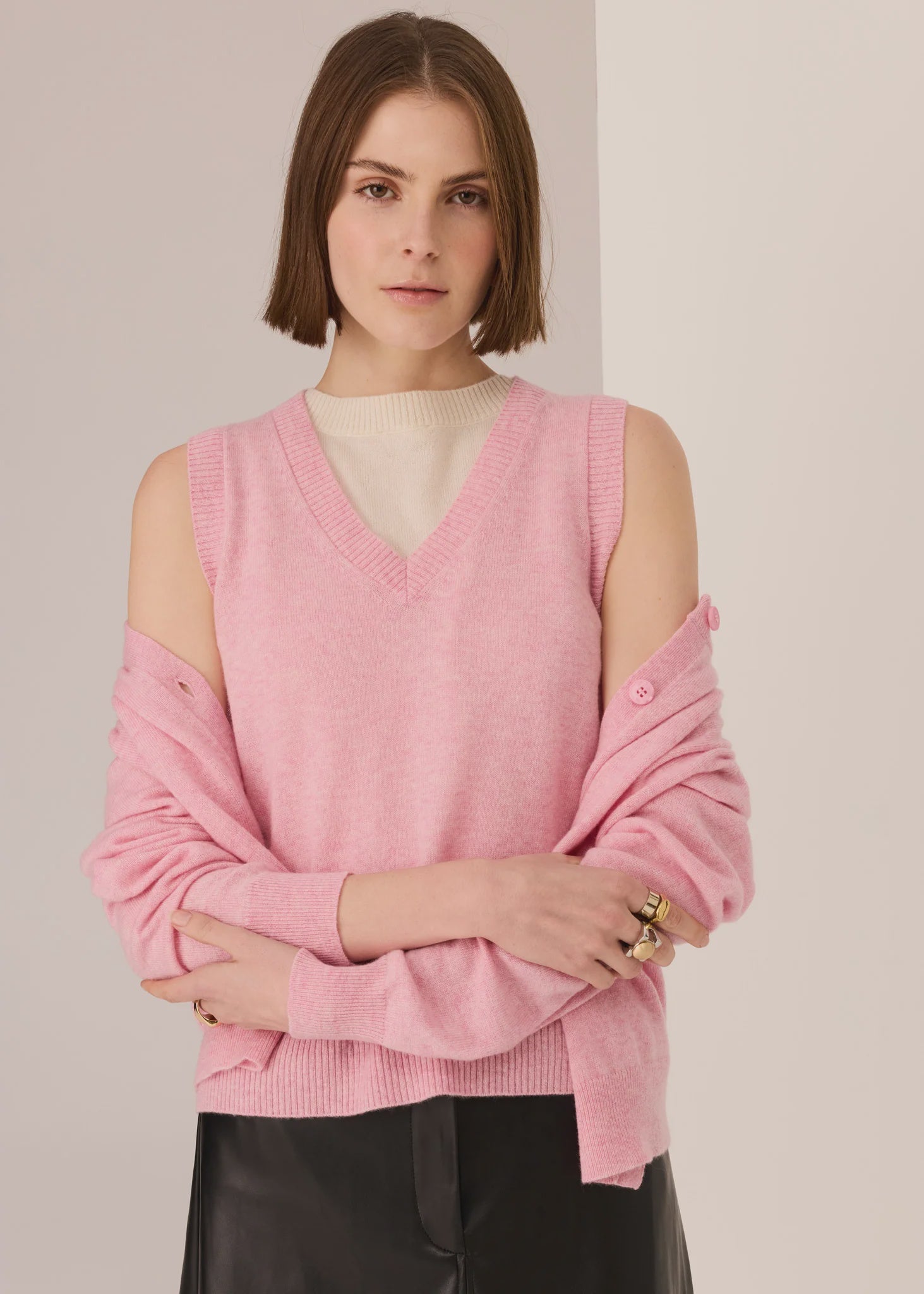 Orson Vest - Pink - Presence Hamilton