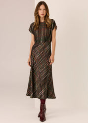 Della Bias Dress- Print - Presence Hamilton