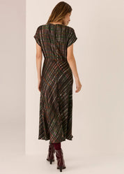 Della Bias Dress- Print - Presence Hamilton