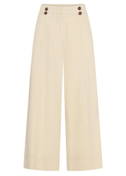 Anise Crop Pant- Pebble