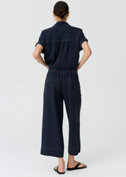 Anise Crop Pant- Denim