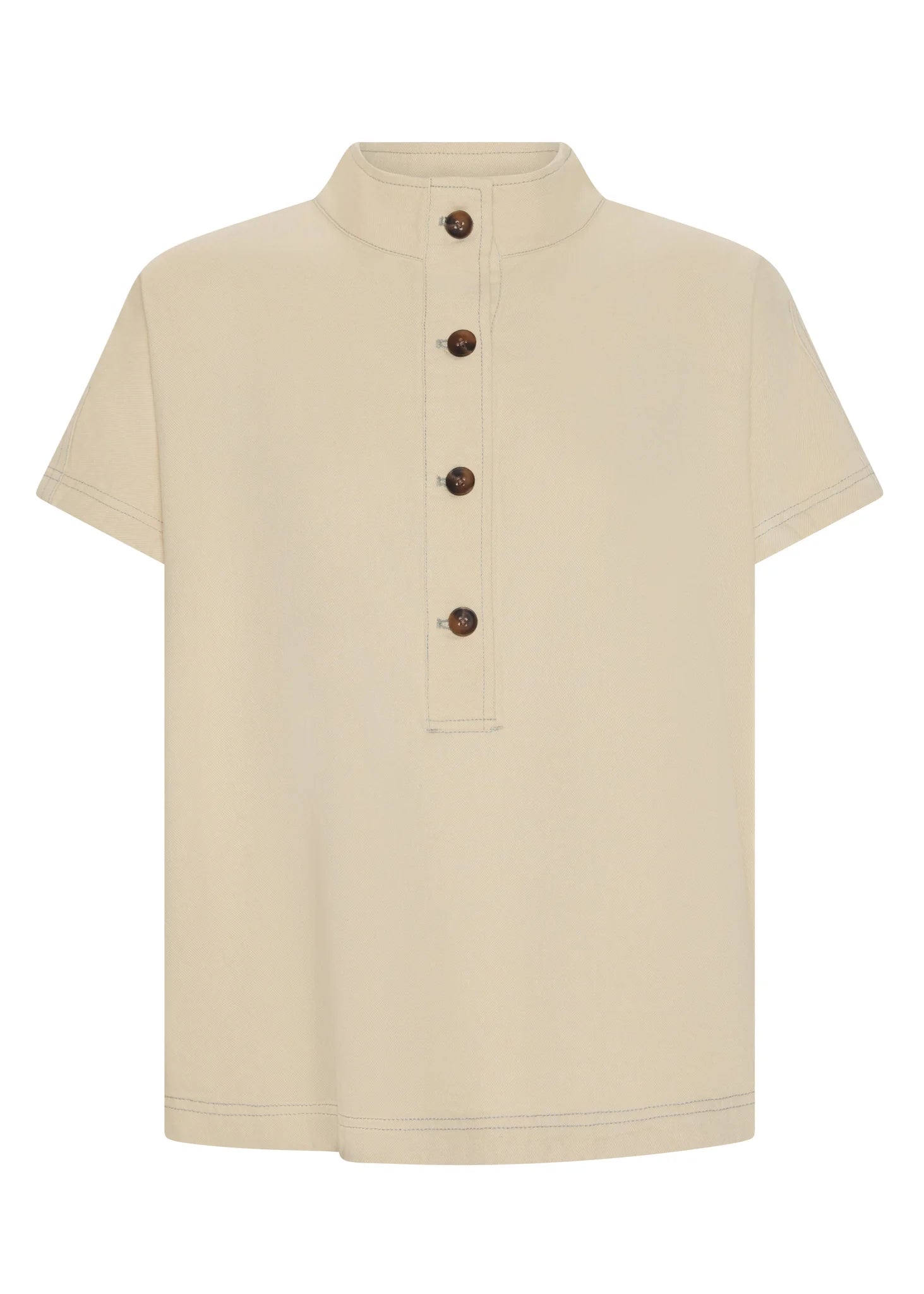 Anise Denim Shirt - Chalk