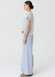 Mast Stripe Tee- Blue