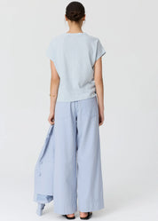 Mast Stripe Tee- Blue