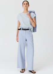 Mast Stripe Tee- Blue