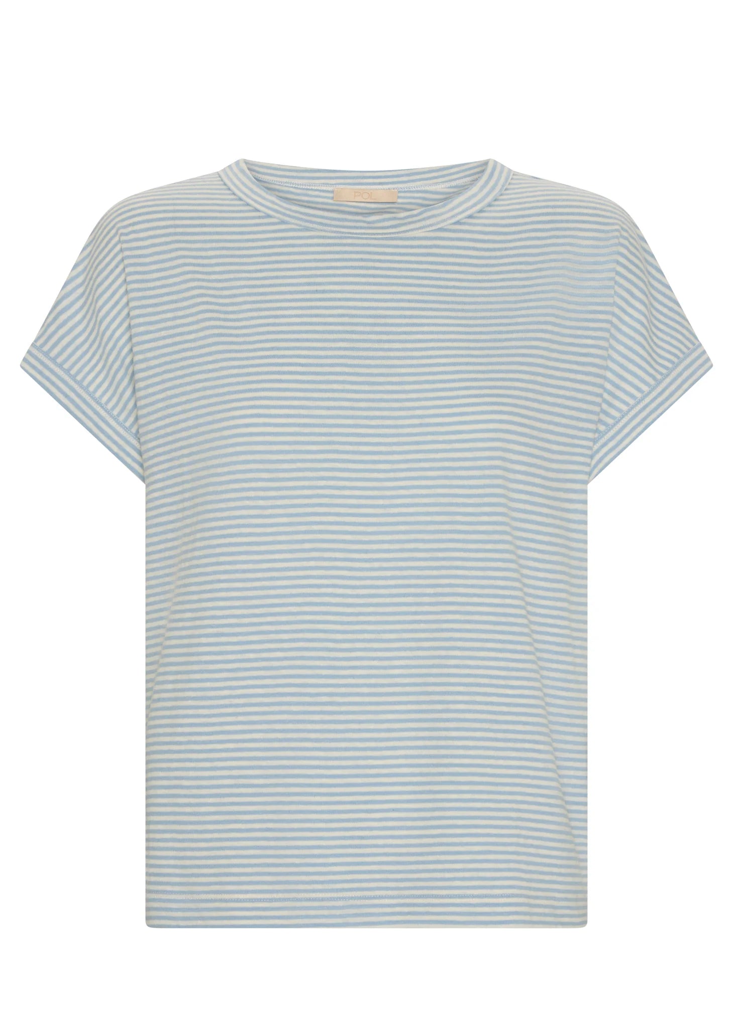 Mast Stripe Tee- Blue