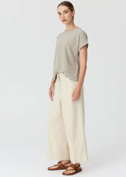 Mast Stripe Tee- Fern