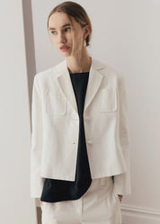 Lira Jacket- White