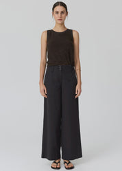 Lira Pant- Off Black