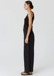 Lira Pant- Off Black