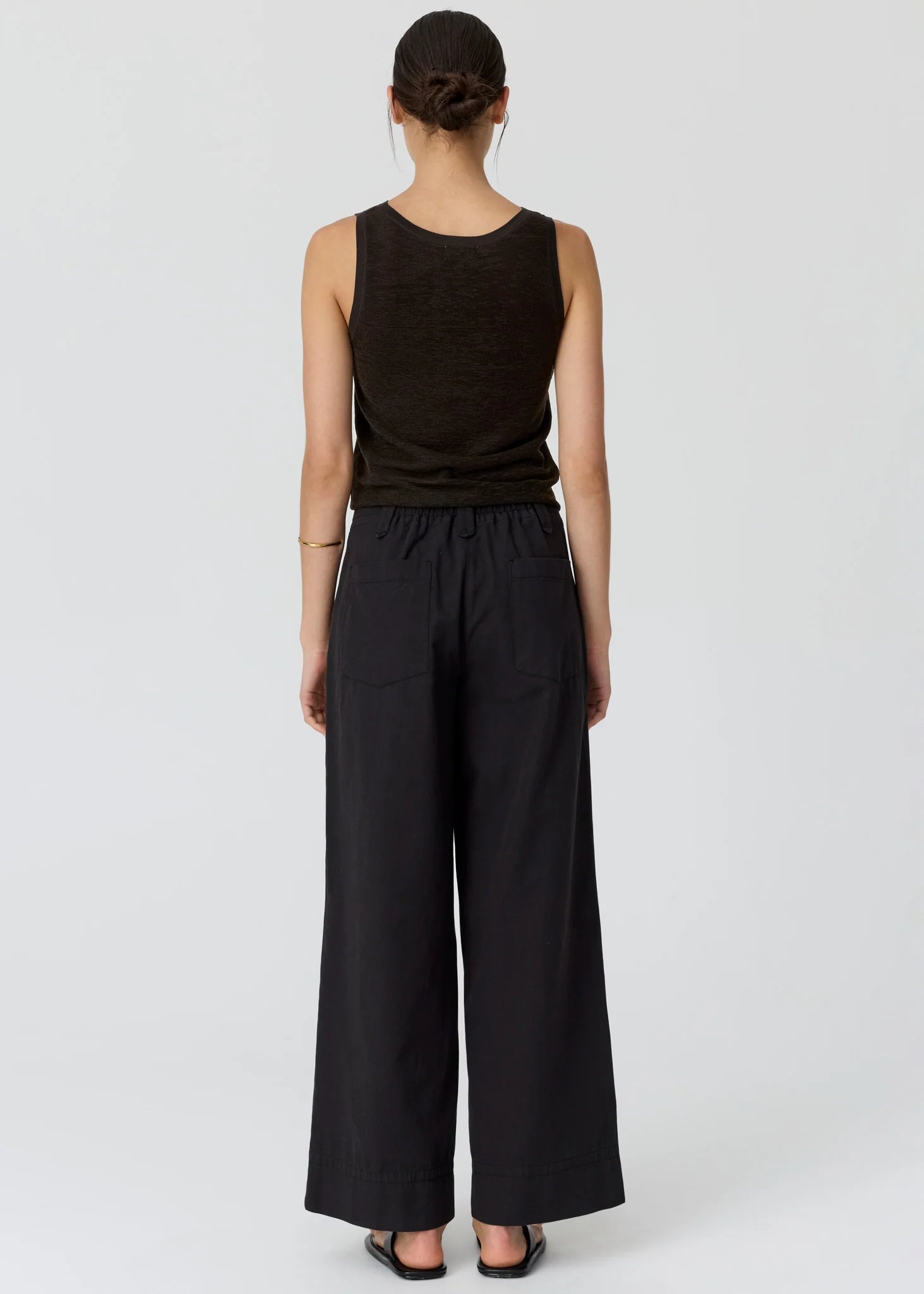 Lira Pant- Off Black