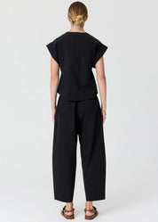 Alma Barrel Pant- Black