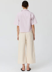 Aubin Camp Shirt - Pink Stripe