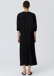 Innes Bias Skirt- Black
