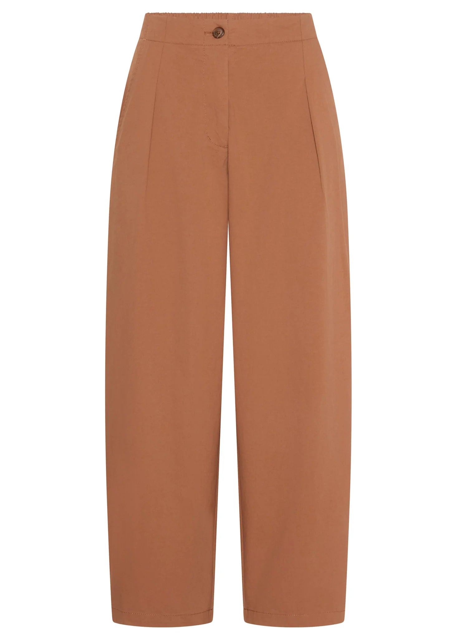 Alma Barrel Pant- Toffee