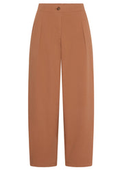 Alma Barrel Pant- Toffee