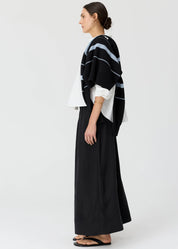 Elina Two Way Shirt- White