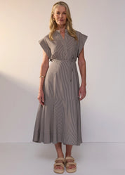 Dylan Dress- Shadow Stripe