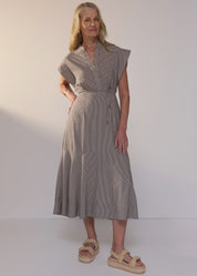 Dylan Dress- Shadow Stripe