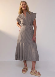 Dylan Dress- Shadow Stripe