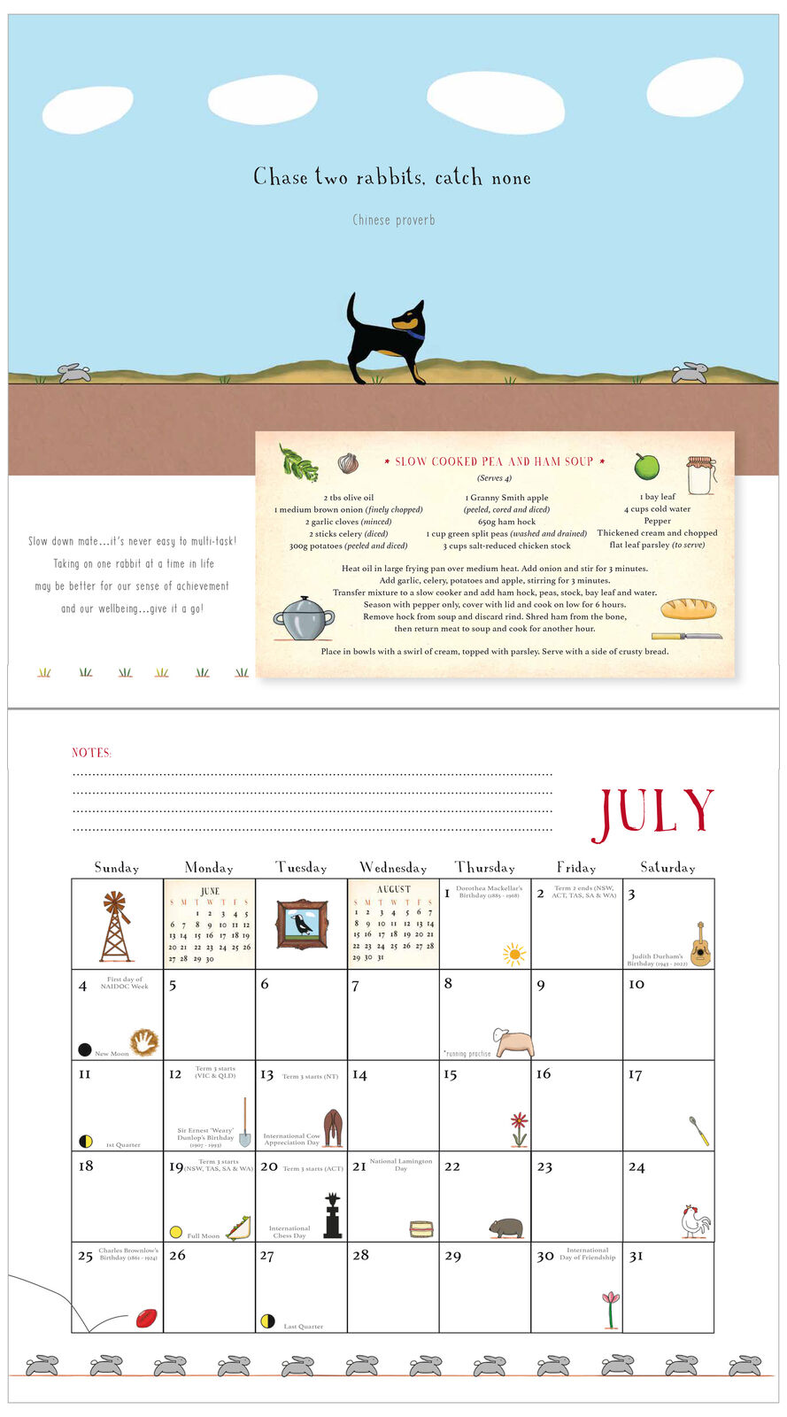 "Our Year in Australia" Calendar 2027