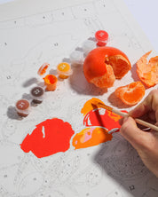 Paint by Numbers - Bowl of Oranges