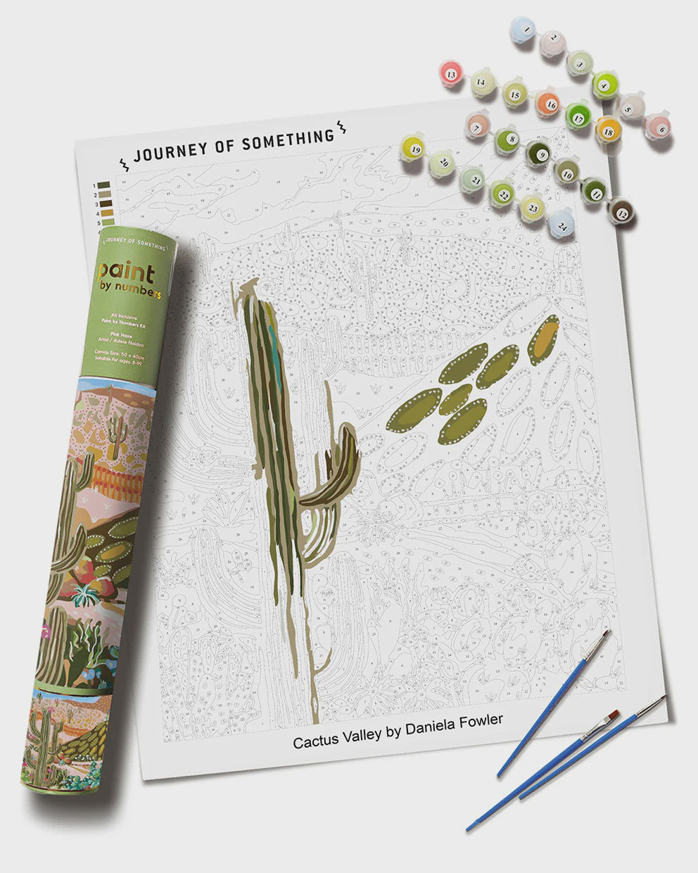 Paint by Numbers - Cactus Valley