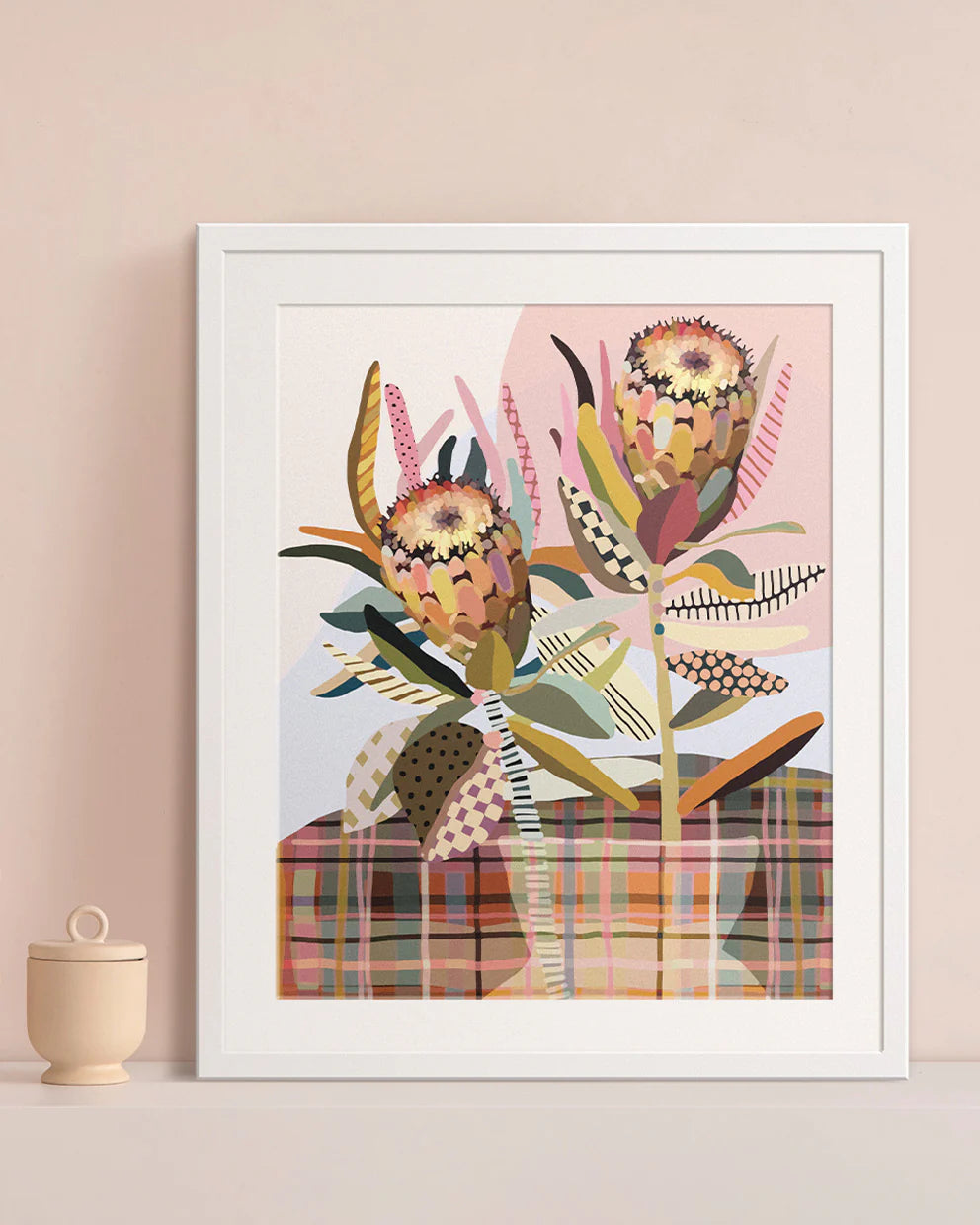 Paint by Numbers - Two Proteas