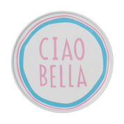 Blue Ciao Bella Plate