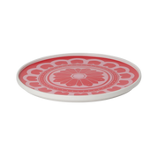 Red & Pink Flower Plate