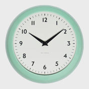 Retro Wall Clock - Mint Green