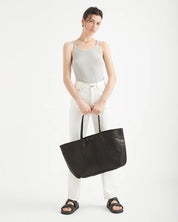 Unlined Leather Tote - Presence Hamilton