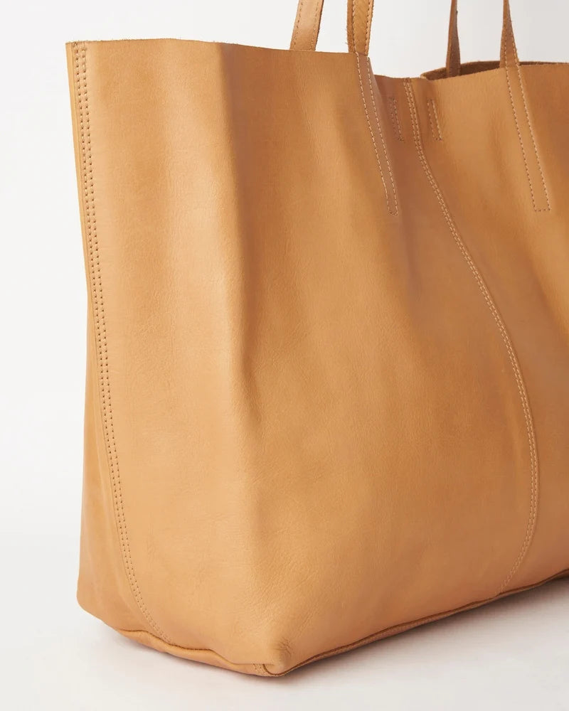 Unlined Leather Tote - Presence Hamilton