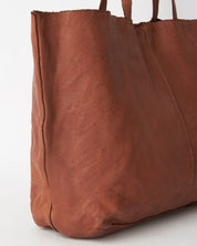 Unlined Leather Tote - Presence Hamilton