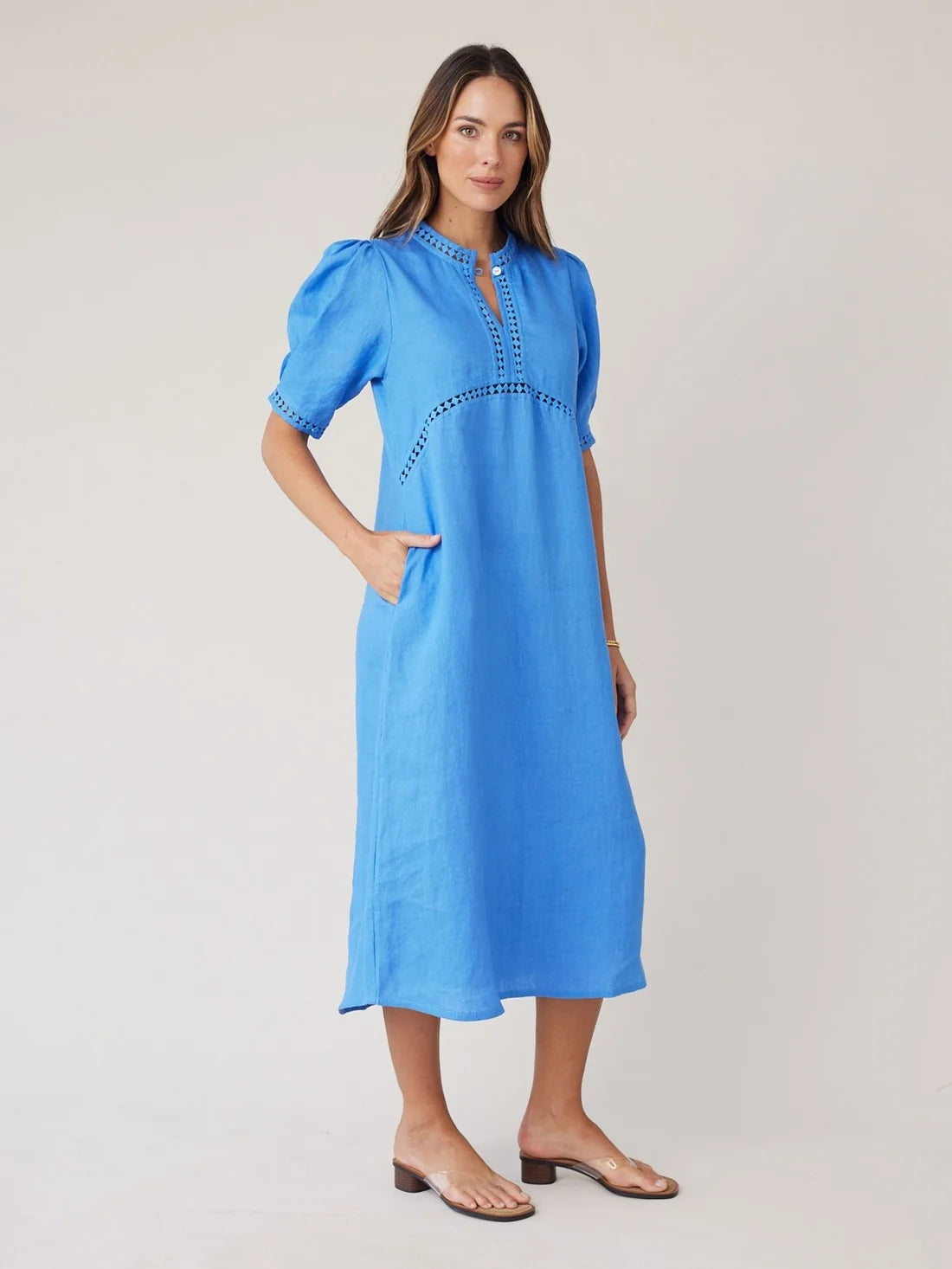 Sculpt Dress- Azure