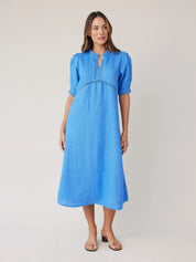 Sculpt Dress- Azure