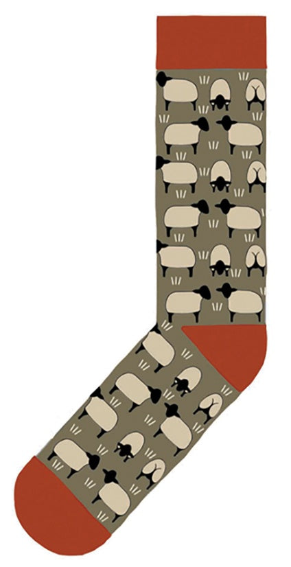 Red Tractor Socks-  Black Faced Sheep