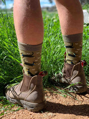 Red Tractor Socks-Black & Tan Kelpies