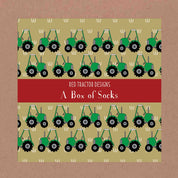 Green Tractors Boxed Set Socks
