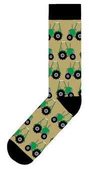 Green Tractors Boxed Set Socks