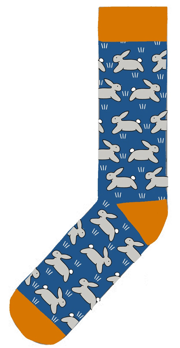 Red Tractor Socks- Rabbits