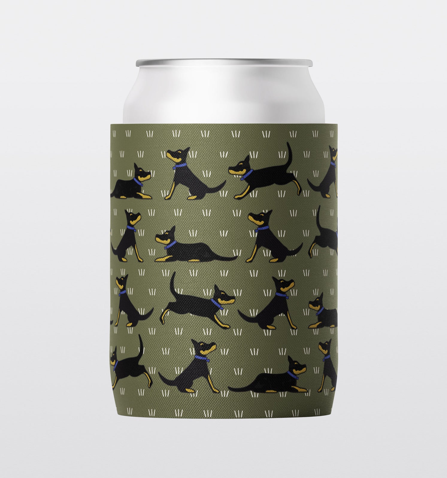 Red Tractor Stubby Holder