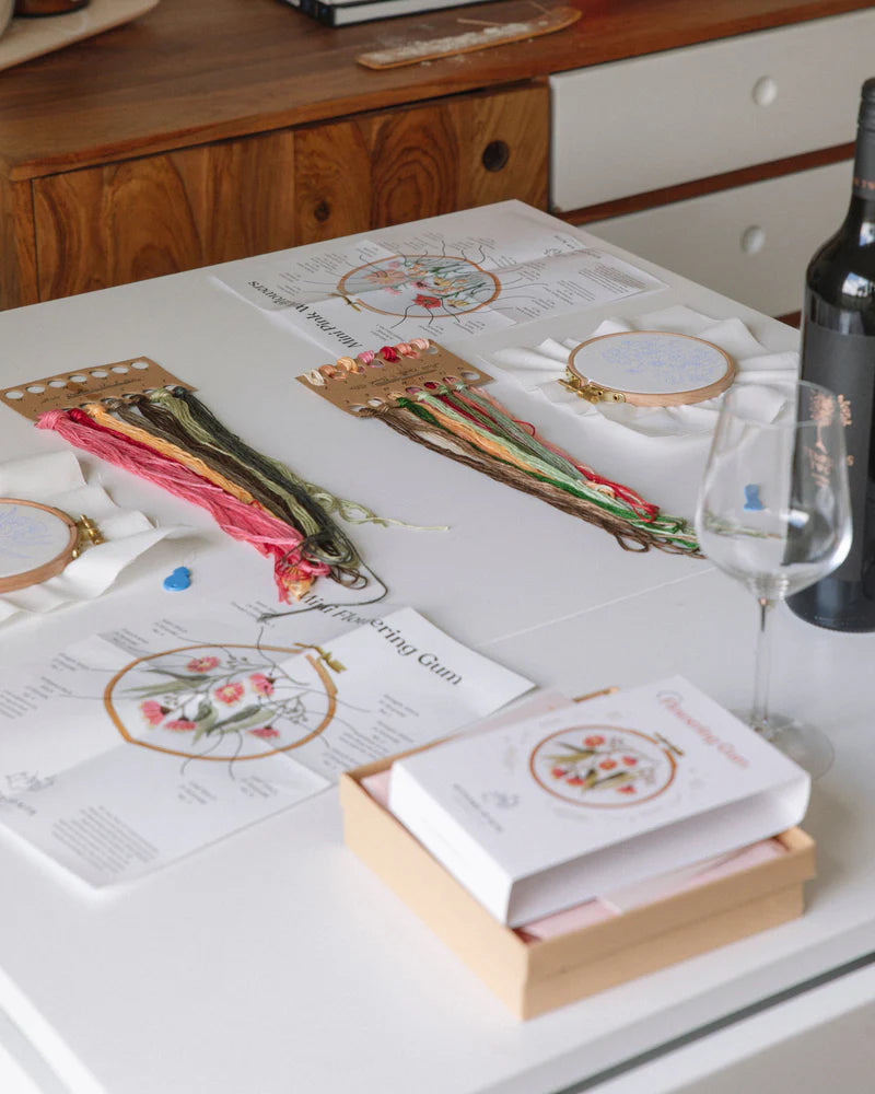 Stitched Up Kits - Meadow Wildflowers - Presence Hamilton